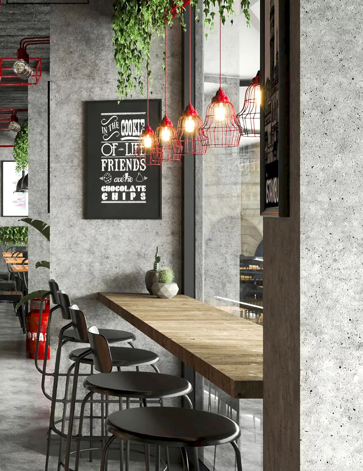konsept cafe tasarımları