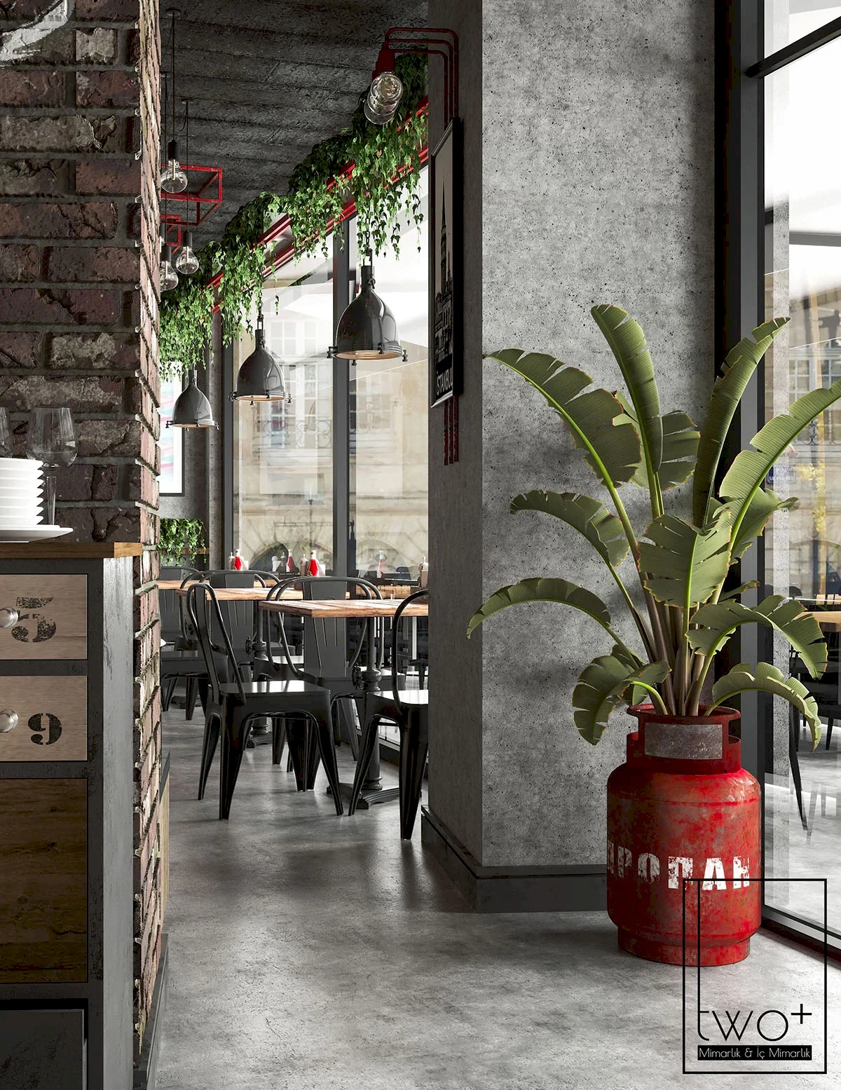 konsept cafe tasarımları