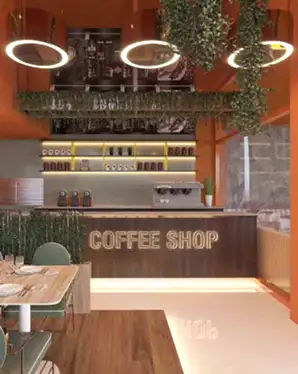 modern cafe designs