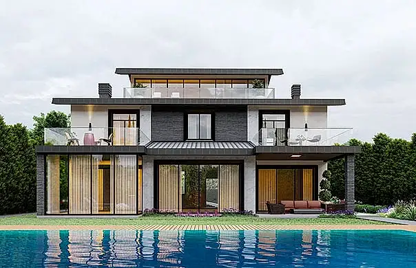 villa iç mekan tasarımları