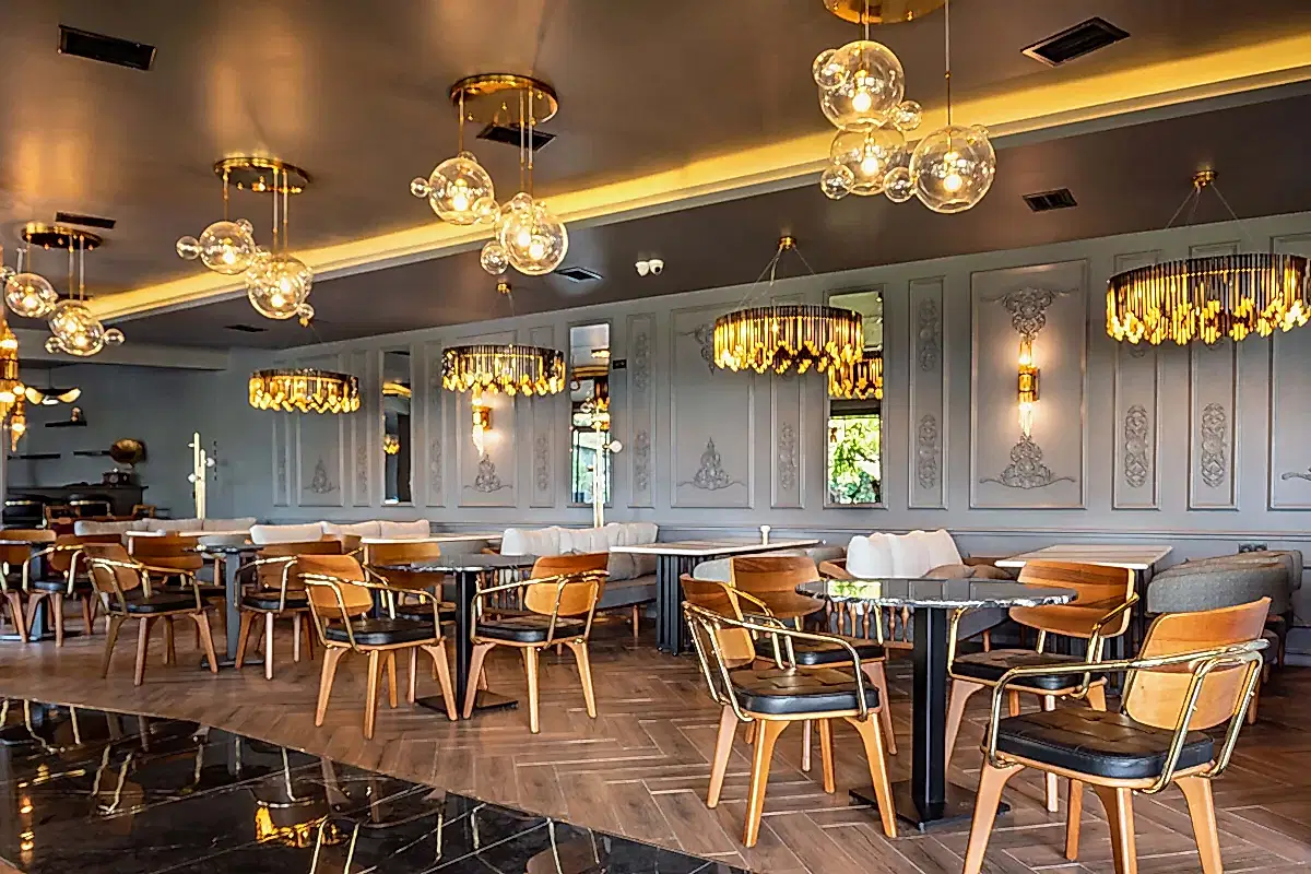 restaurant dekorasyonu