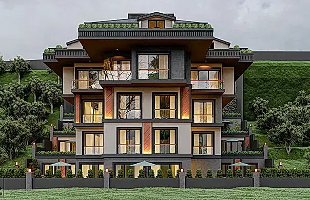 apartman cephe tasarımları