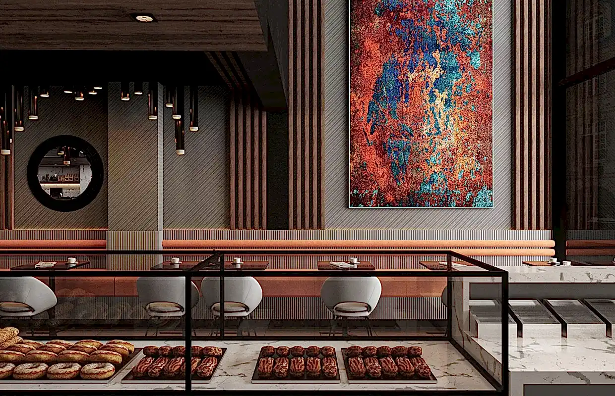 cafe iç mekan tasarımları