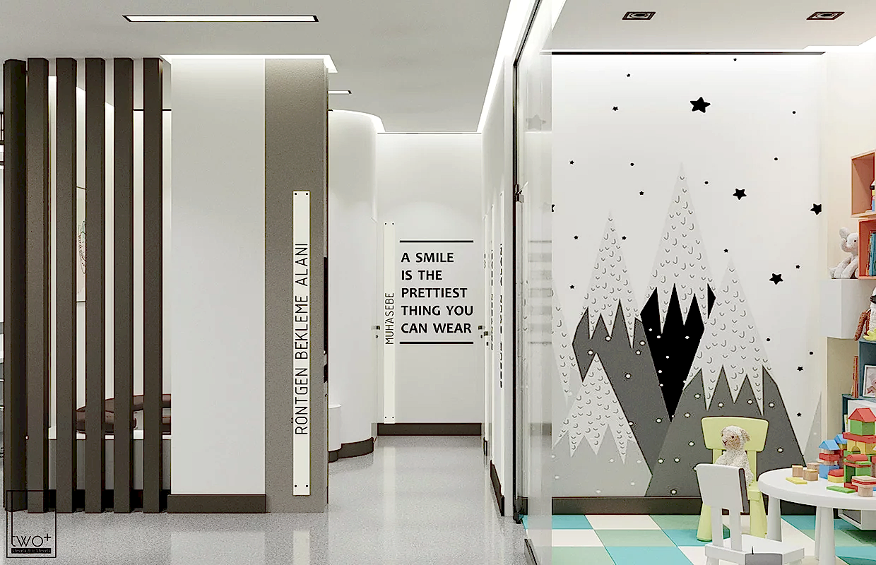 diş kliniği dekorasyonları